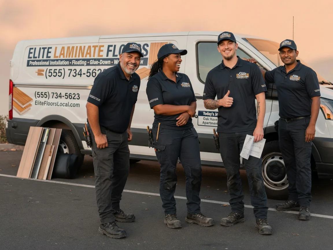 Laminate flooring installation company in Floris, IA